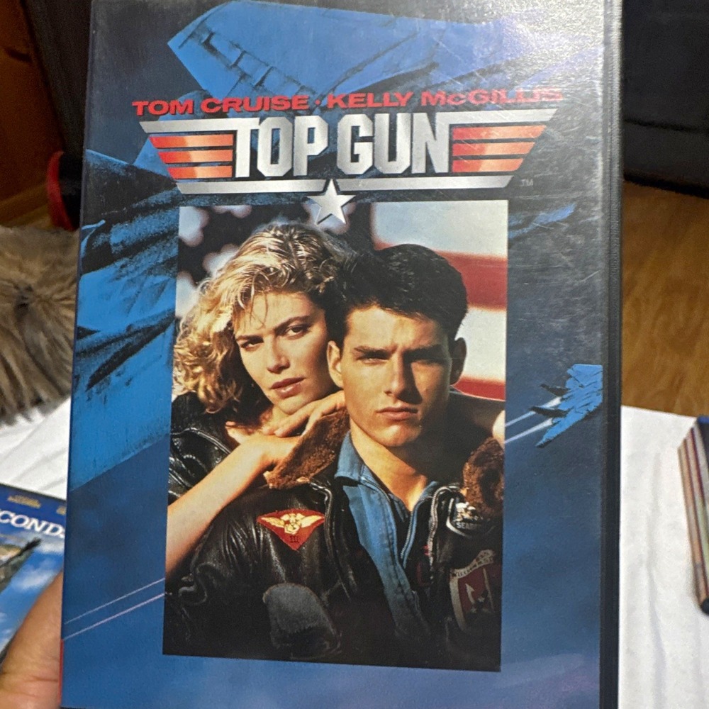 Paramount Pictures Top Gun DVD 1986 Tom Cruise Kelly McGillis PG Widescreen